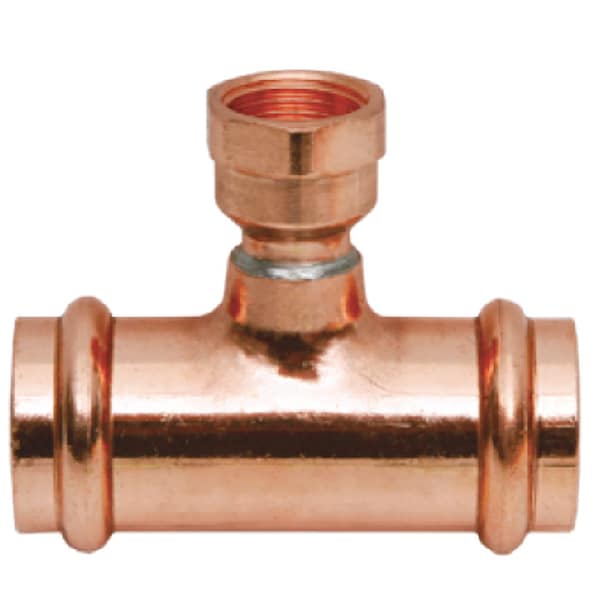 Legend Valve 3/4"x1/2" PRESS RED TEE PxPxF 450-376P - main